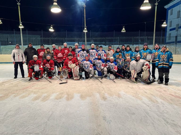 Команда «Альтернатива» стала победителем городского чемпионата по хоккею с шайбой среди любительских команд